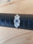 Art Deco Sapphire Diamond Platinum & Gold Ring