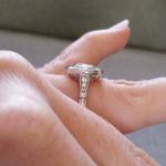 Vintage 2.00 Ct Round Sapphire and Diamond Ring