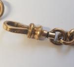 Victorian Engraved Pinchbeck Link Bracelet - 8