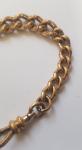 Victorian Engraved Pinchbeck Link Bracelet - 8