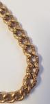 Victorian Engraved Pinchbeck Link Bracelet - 8