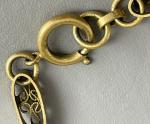 French Belle Epoque Vintage Filigree Link Bracelet