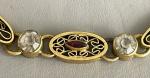 French Belle Epoque Vintage Filigree Link Bracelet