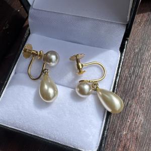 9ct Gold Vintage Drop Earrings