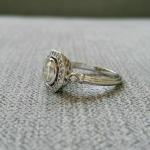Vintage Art Deco 2 Ct Diamond Engagement Ring