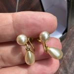 9ct Gold Vintage Drop Earrings