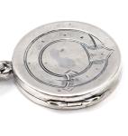 Antique 1881 Chester Hallmarked Silver Locket Pendant