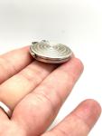 Art Deco Sterling Silver Locket Pendant