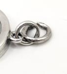 Antique 1881 Chester Hallmarked Silver Locket Pendant