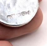 Antique 1881 Chester Hallmarked Silver Locket Pendant