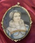 Vintage Large Portrait Brooch and Pendant
