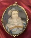 Vintage Large Portrait Brooch and Pendant