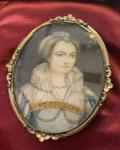 Vintage Large Portrait Brooch and Pendant