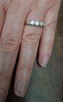 18Ct Gold Diamond Antique Eternity Wedding Ring