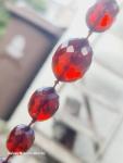 Vintage Cherry Bakelite Beads Necklace, 50 Grams