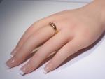 Antique 18ct Gold Ruby Diamond Ring, 1915