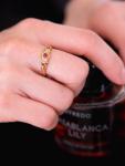 Victorian 1863 Ruby Diamond 18ct Gold Ring