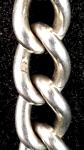 Antique Silver Curb Bracelet with Lion Links 8