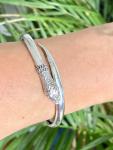 Victorian Sterling Silver 925 Snake Bracelet