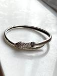 Victorian Sterling Silver 925 Snake Bracelet