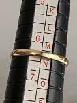 Antique 9ct Gold Diamond & Blue Sapphire Ring
