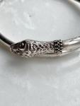 Victorian Sterling Silver 925 Snake Bracelet
