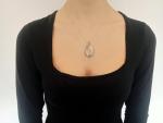 Early 1900s Solid Silver Locket Pendant