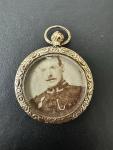 Edwardian 9K Gold Double-Glazed Locket Pendant