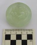 Victorian Oriental Green Jade Bird Pendant