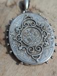 Victorian Ornate Sterling Silver Locket