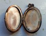 Early 1900s Solid Silver Locket Pendant