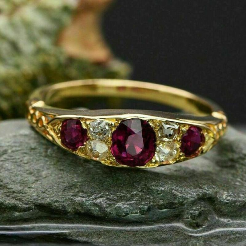Antique Ruby Engagement Rings