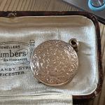 Vintage 9ct Rose Gold Double-Sided Photo Locket
