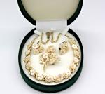 1960s Vintage Mother of Pearl Jewelry Set