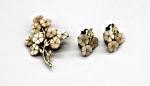 1960s Vintage Mother of Pearl Jewelry Set