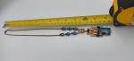 Art Deco Blue Glass Antique Necklace from Czech Republic