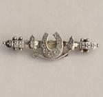 1894 Sterling Silver Horseshoe Brooch