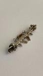 1894 Sterling Silver Horseshoe Brooch