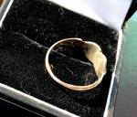 Antique 9ct Turquoise and Pearl Ring Size N