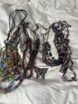 Beaded Antique Necklace Jewelry Bundle for Women