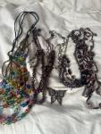 Beaded Antique Necklace Jewelry Bundle for Women