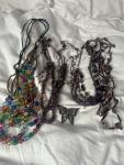 Beaded Antique Necklace Jewelry Bundle for Women
