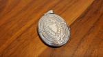 Victorian Silver Double Portrait Photo Locket