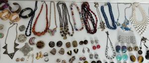 Assorted Vintage and Modern Costume Jewelry Lot