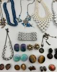 Assorted Vintage and Modern Costume Jewelry Lot