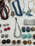 Assorted Vintage and Modern Costume Jewelry Lot