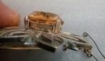 Scottish Sterling Silver Quartz Vintage Brooch