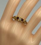 Antique 18ct Gold Ruby Diamond Ring, Chester 1899