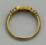 Antique 18ct Gold Ruby Diamond Ring, Chester 1899