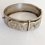 Charming Victorian Buckle Bangle